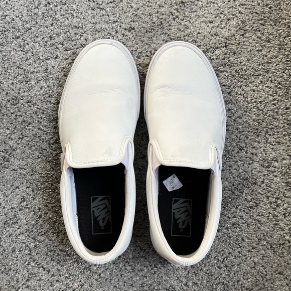Vans Shoes - ❗️SOLD ❗️ Slip - On Leather Vans